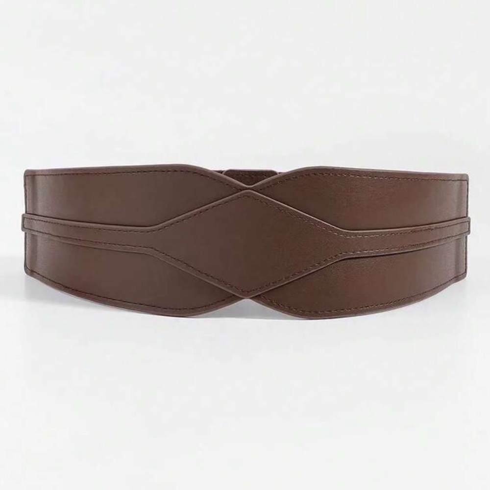 🤎 PLUS Faux Leather Stretch Belt 🤎 - Picture 2 of 5